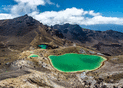Lacs turquoise du parc national Tongariro
